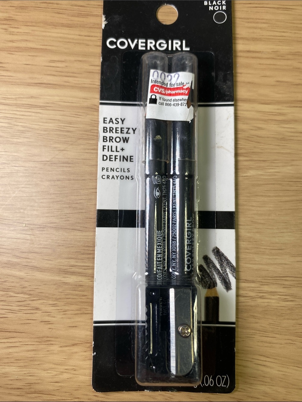 COVERGIRL Brow Pencil Duo in Black - Picture 2 of 4